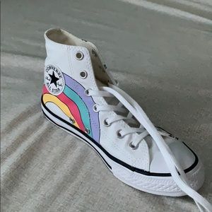 Rainbow Unicorn Converse